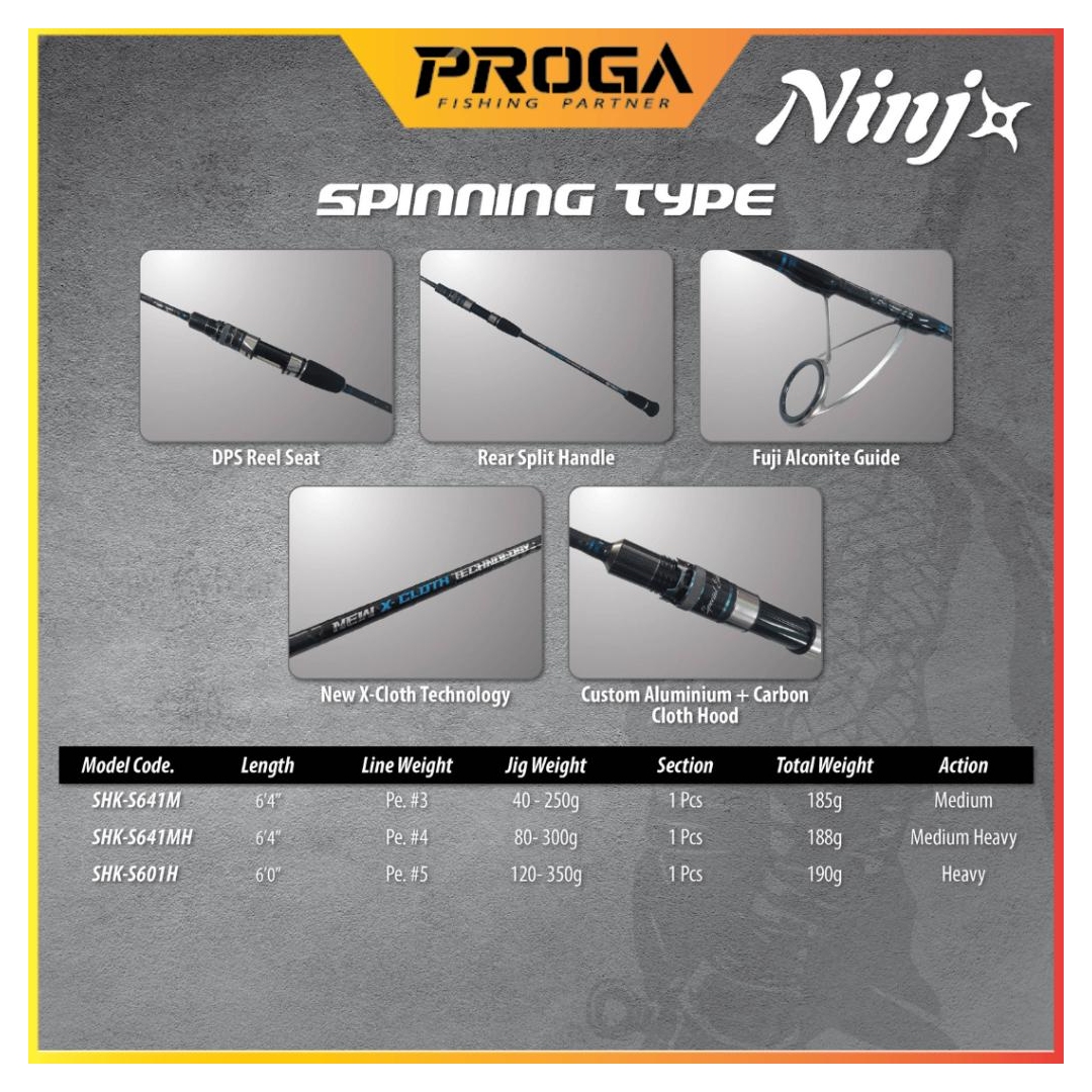 NINJ SHURIKEN HOLLOW ROD{NEW X-CLOTH TECHNOLOGY}