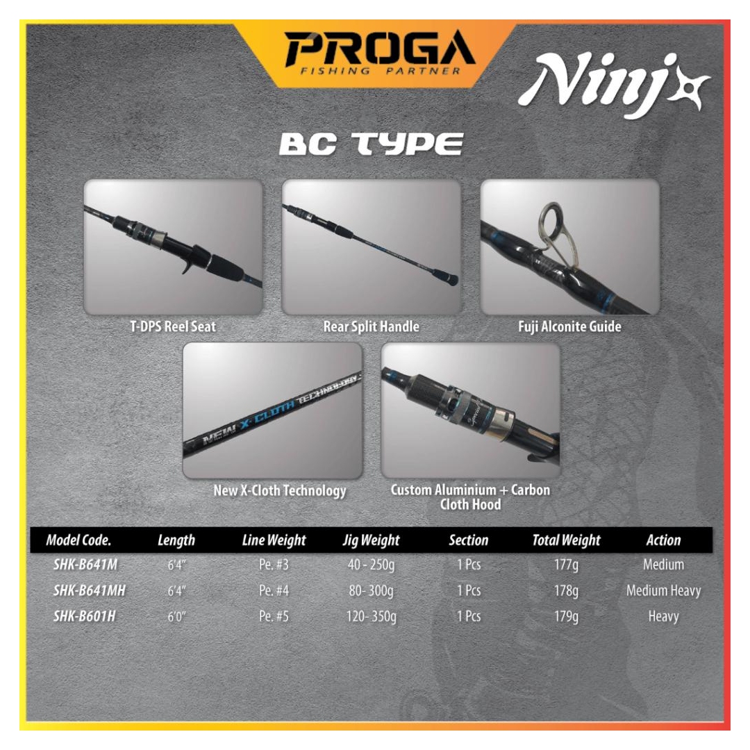 NINJ SHURIKEN HOLLOW ROD{NEW X-CLOTH TECHNOLOGY}